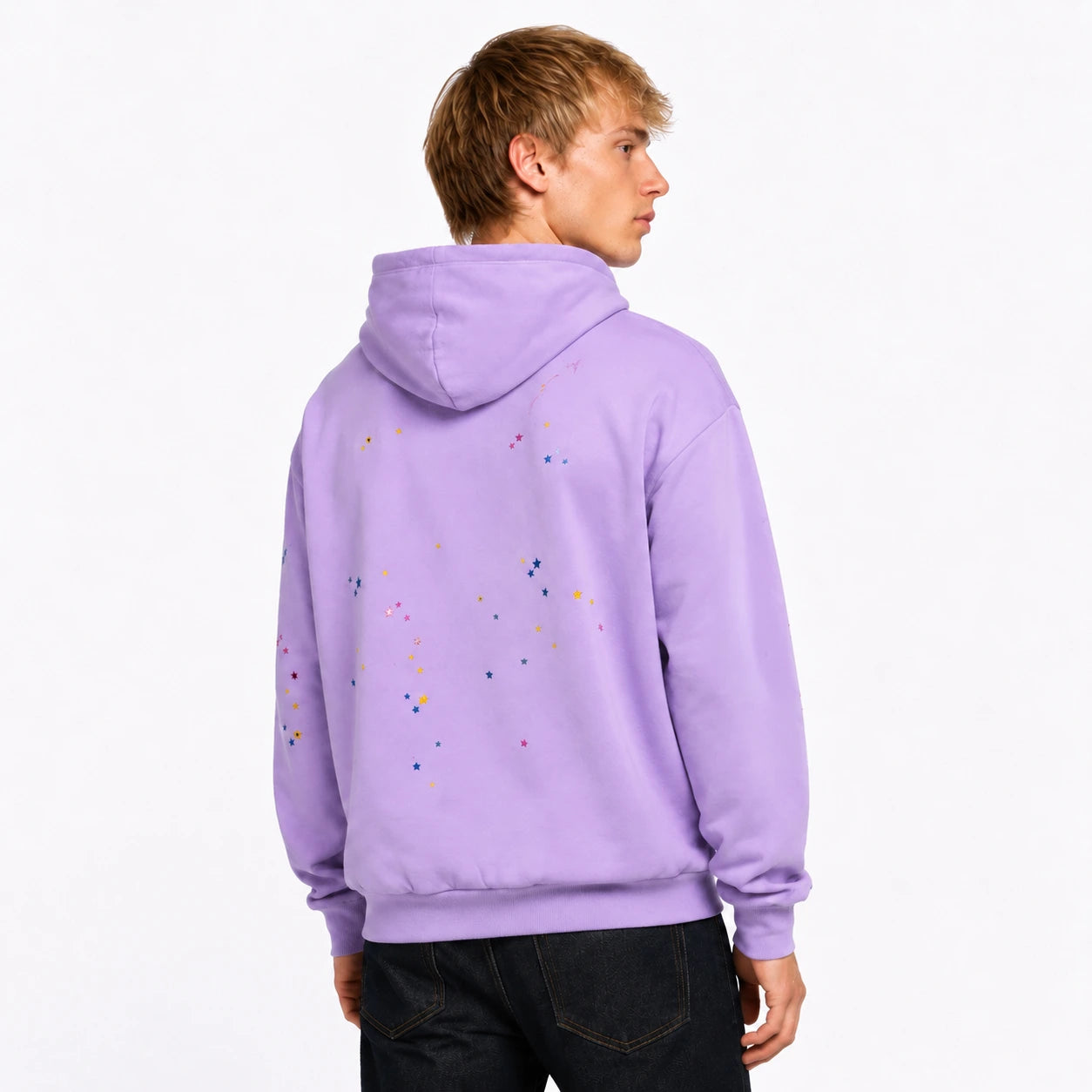 Sp5der Acai Hoodie Purple