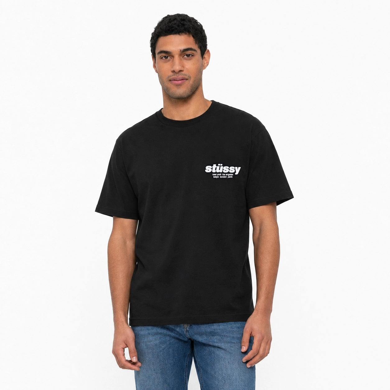 Stussy Rollers T-Shirt Black