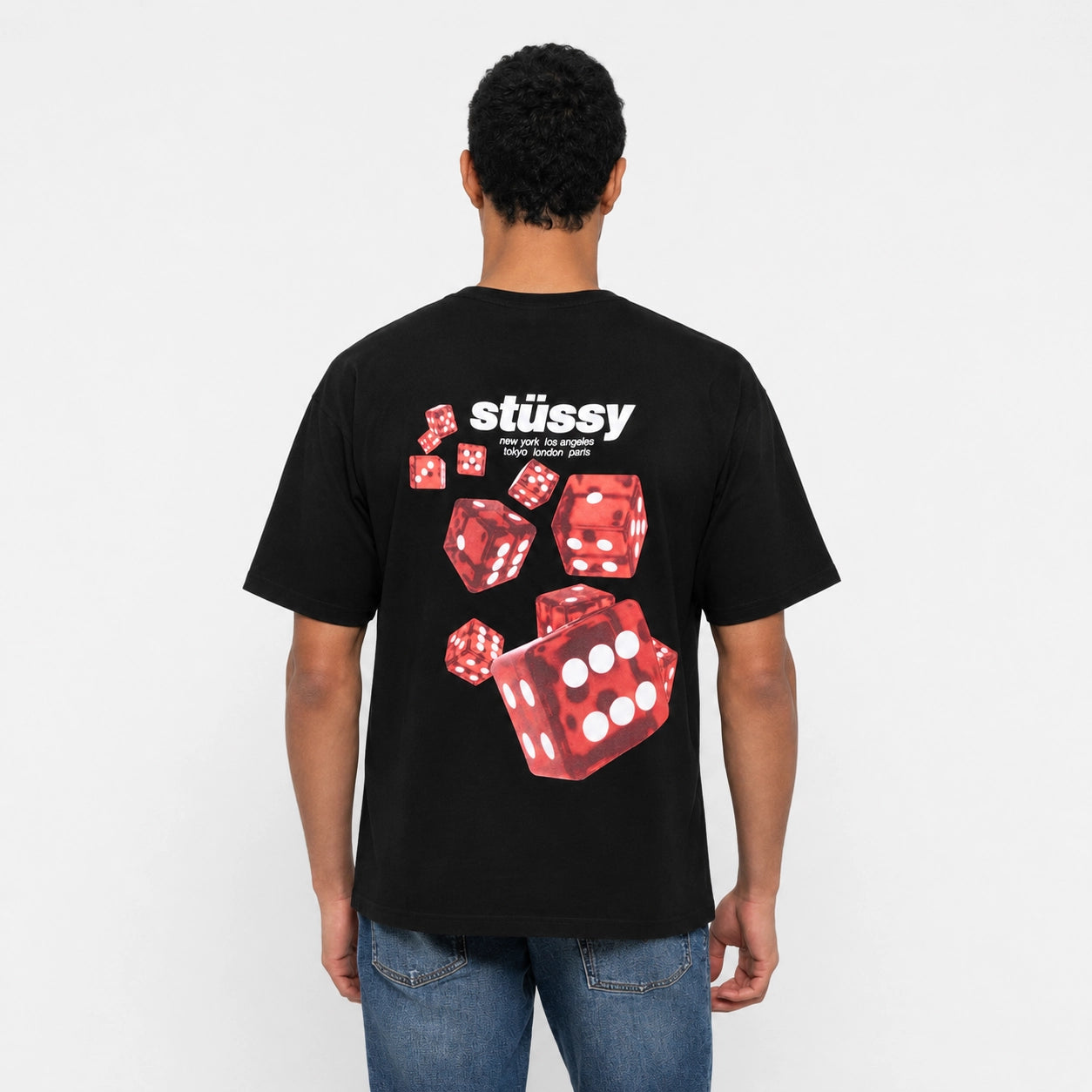 Stussy Rollers T-Shirt Black