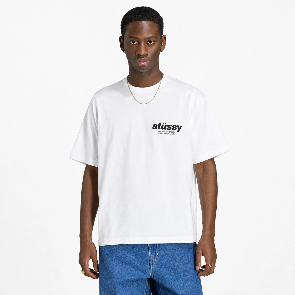 Stussy Rollers T-Shirt White