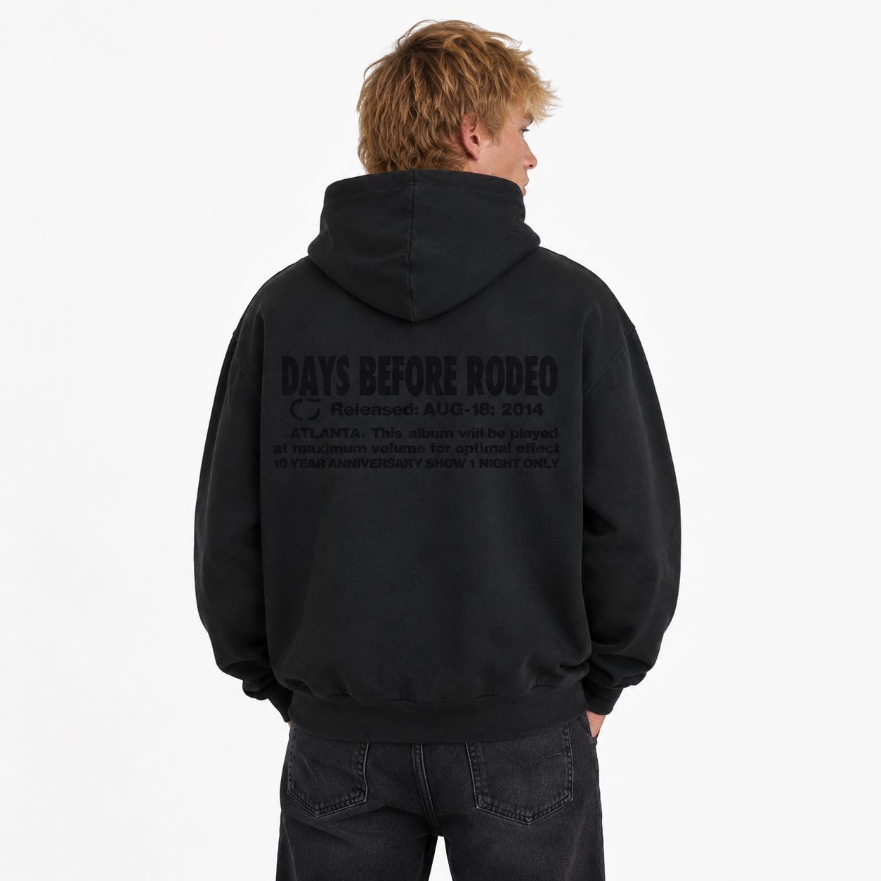 Travis Scott Rodeo Hoodie Black