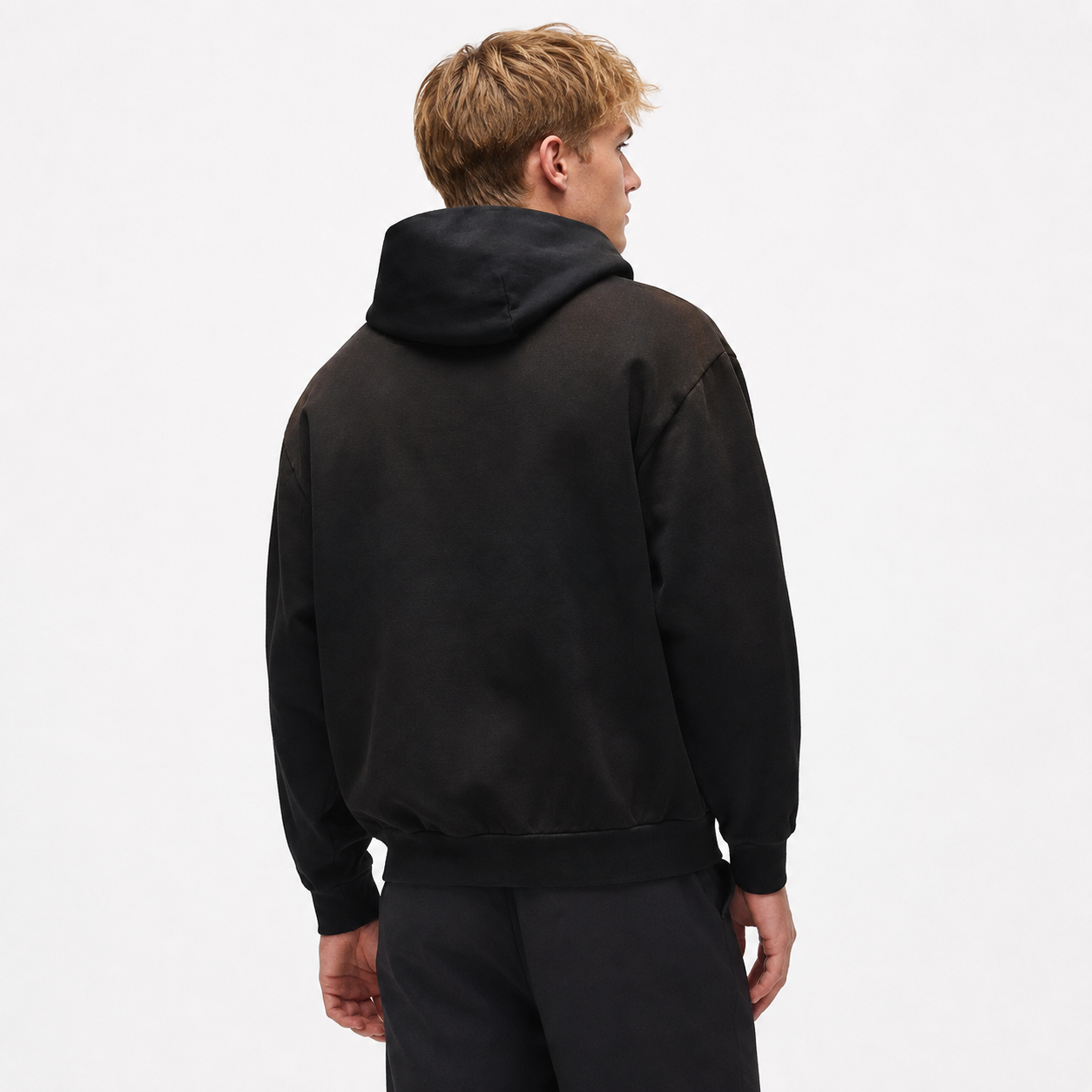 Travis Scott x Nike x FC Barcelona Spray Logo Hoodie Black