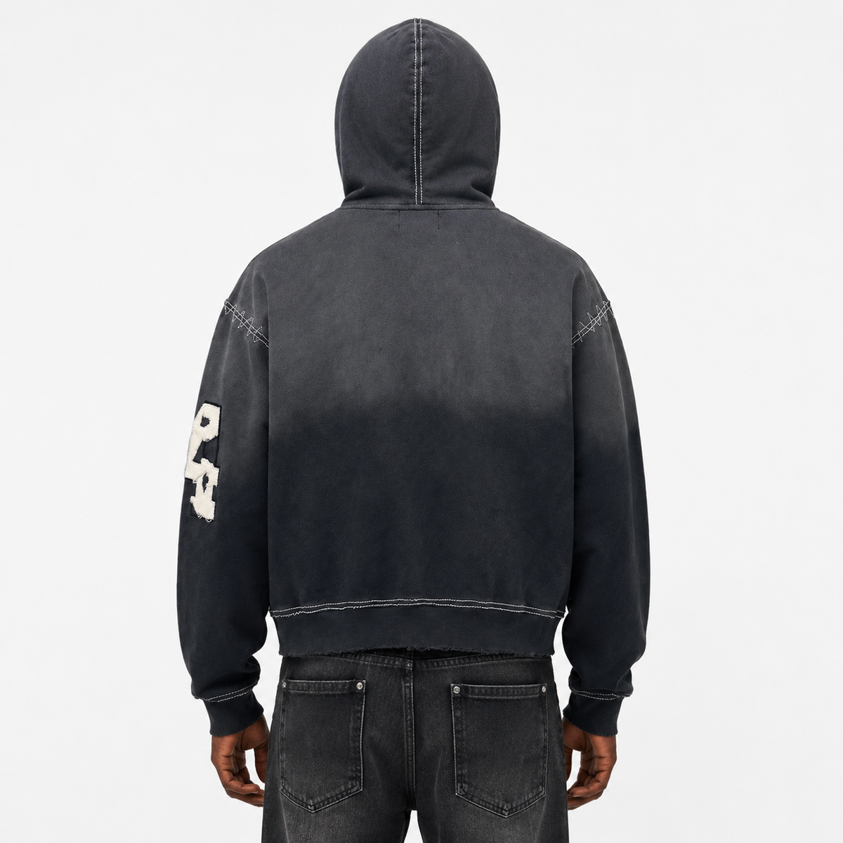 Vale Forever Religion Zip Up Hoodie Black