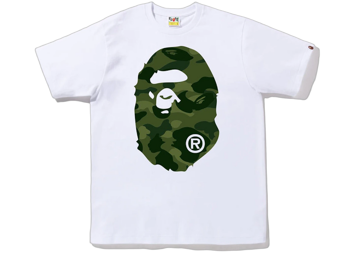 Bape t-shirt in green color