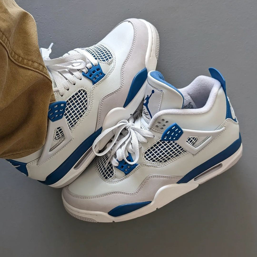 Air Jordan 4 Military Blue kengät