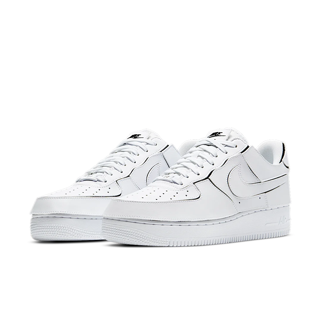 Nike Air Force 1/1 Cosmic Clay, White/White-Black-Cosmic Clay (CZ5093-100)