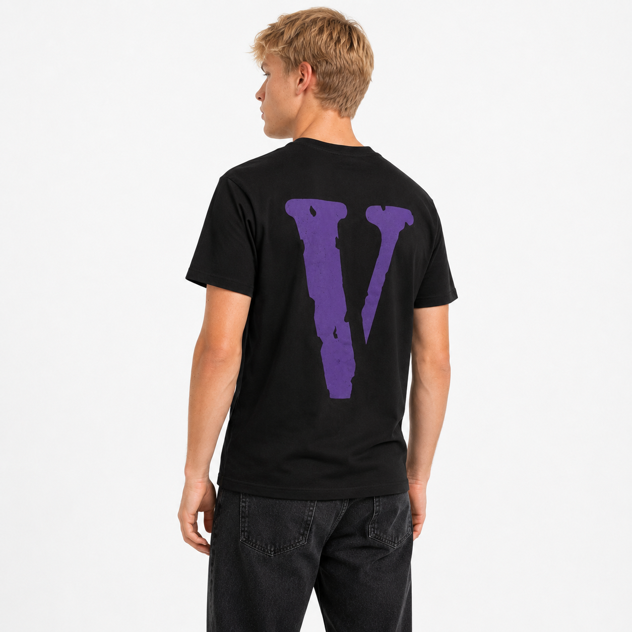 Vlone Friends T-Shirt Black/Purple
