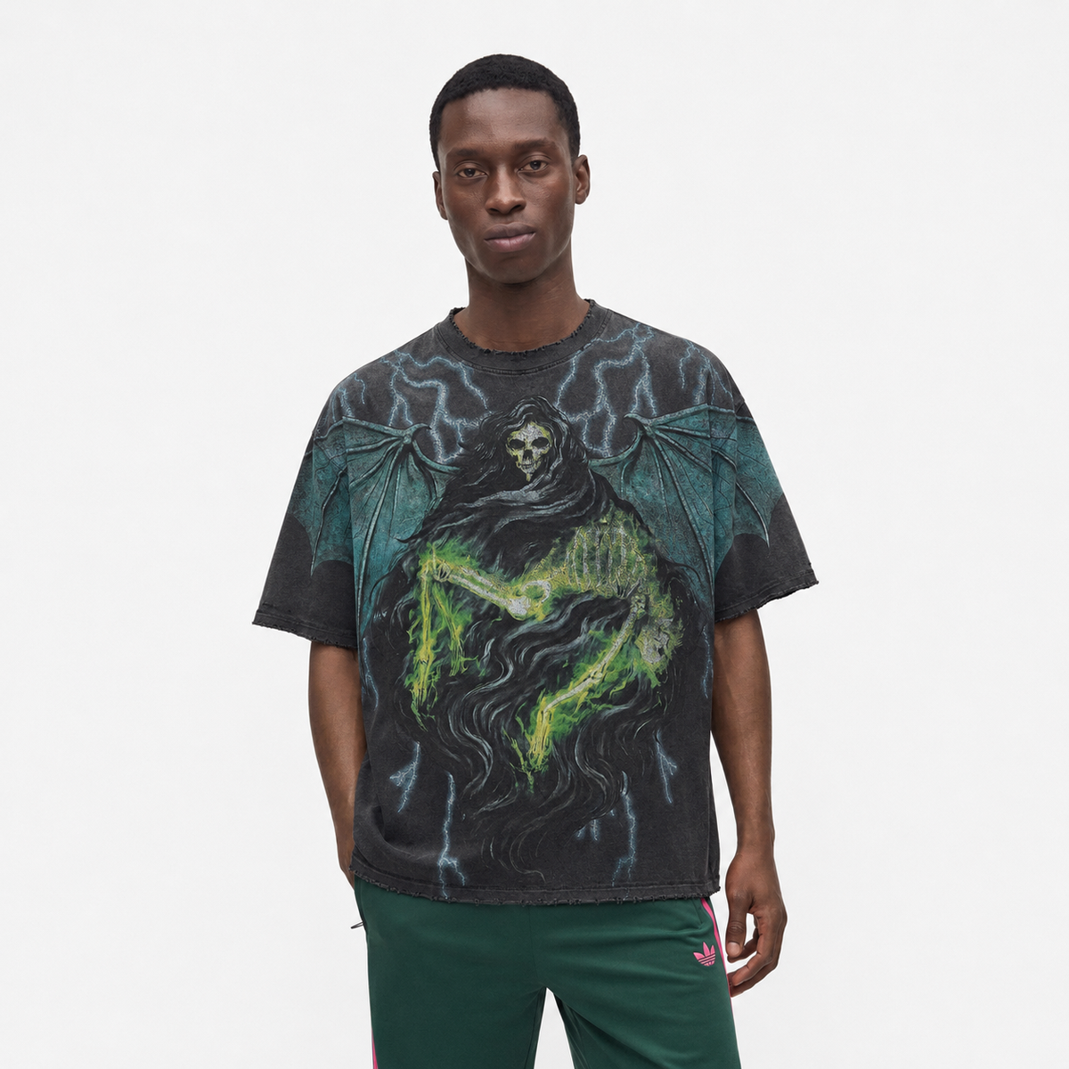 Vale Forever Grim Big T-shirt Black