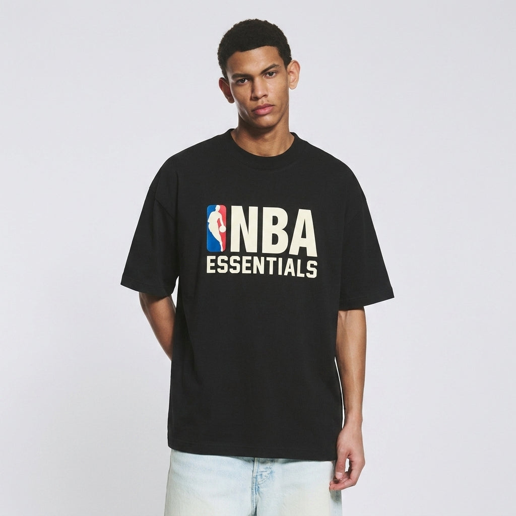 Fear of God Essentials NBA T-Shirt Black