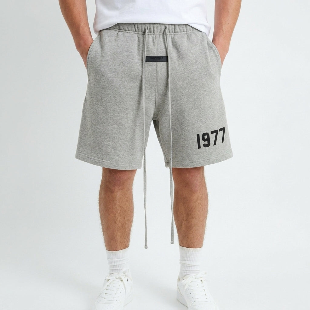 Fear of God Essentials 1977 Shorts Dark Oatmeal
