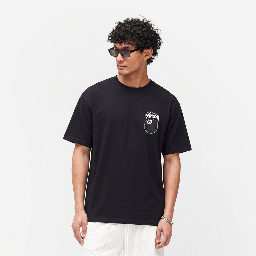 Stussy 8 Ball T-Shirt Black