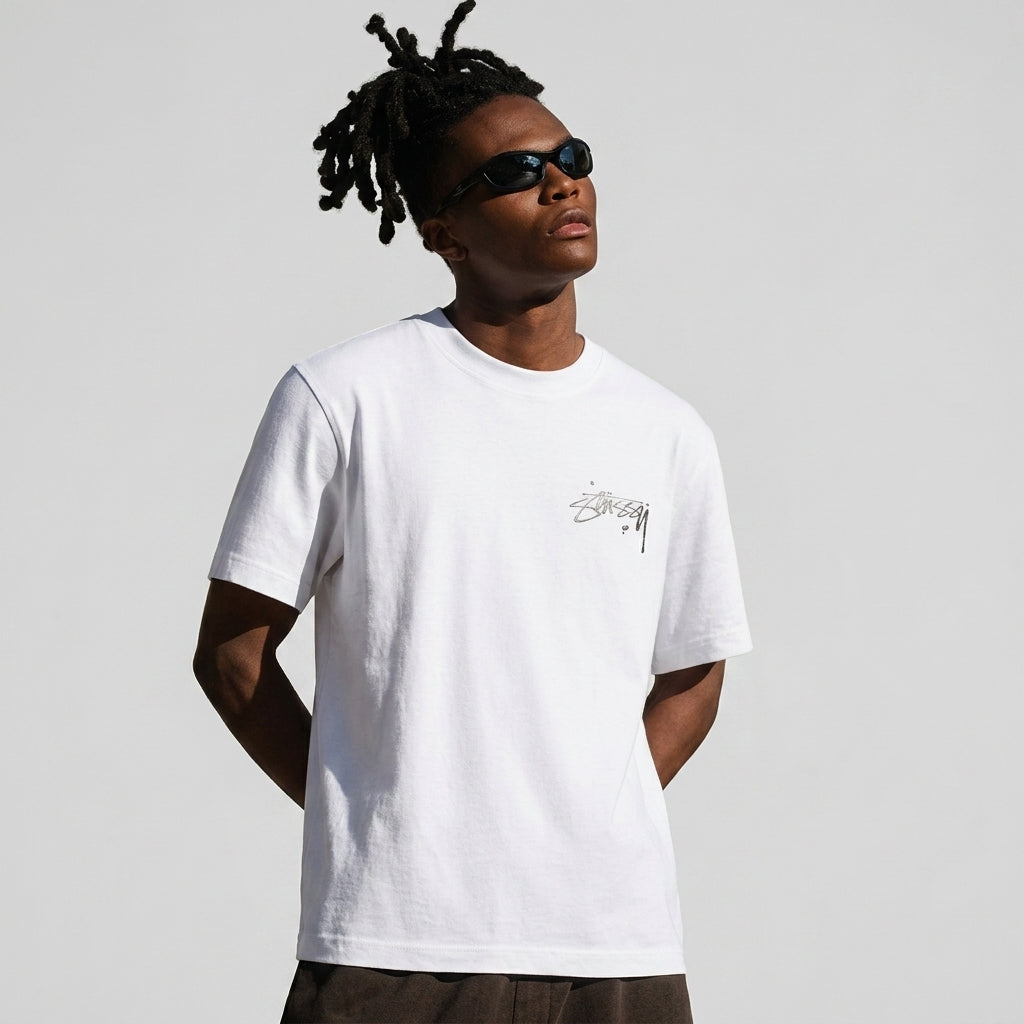 Stussy Mercury T-Shirt White