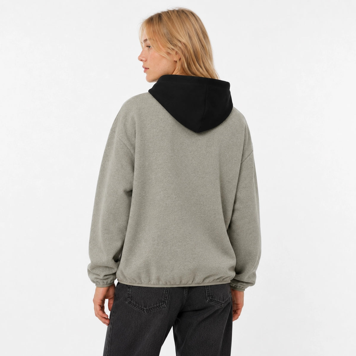 Fear of God Essentials NBA Hoodie Warm Heather/Black