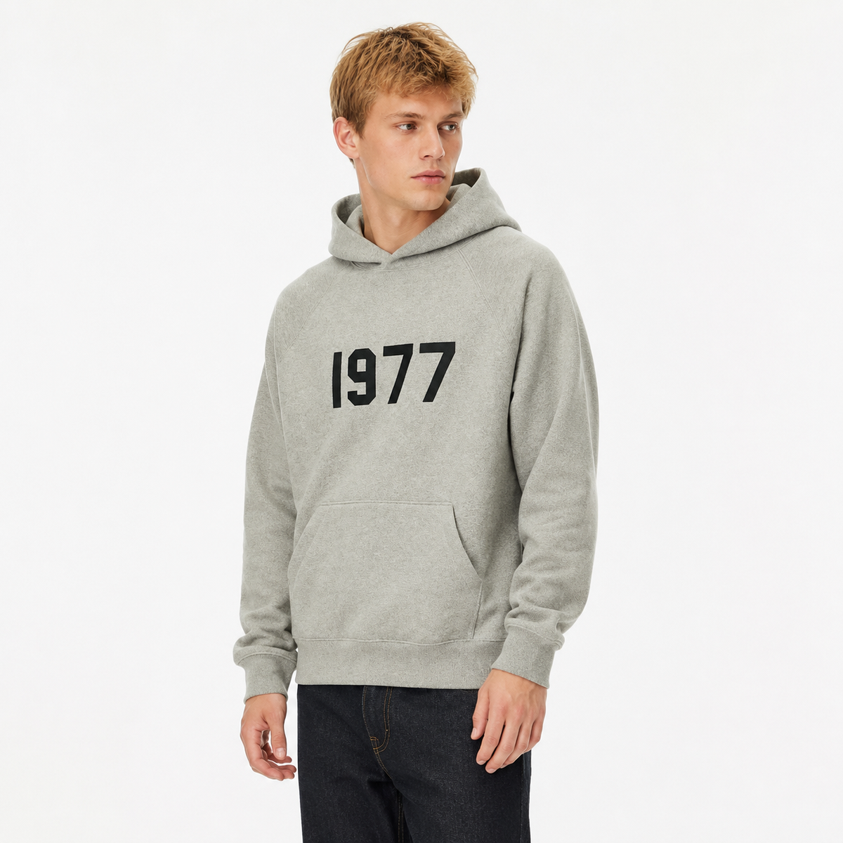 Fear of God Essentials 1977 Hoodie Dark Oatmeal