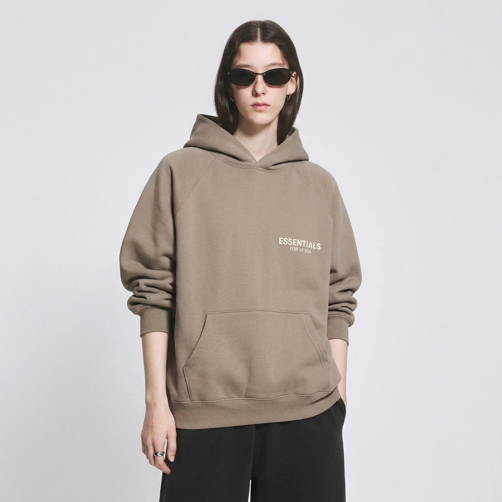 Fear of God Essentials Hoodie Desert Taupe