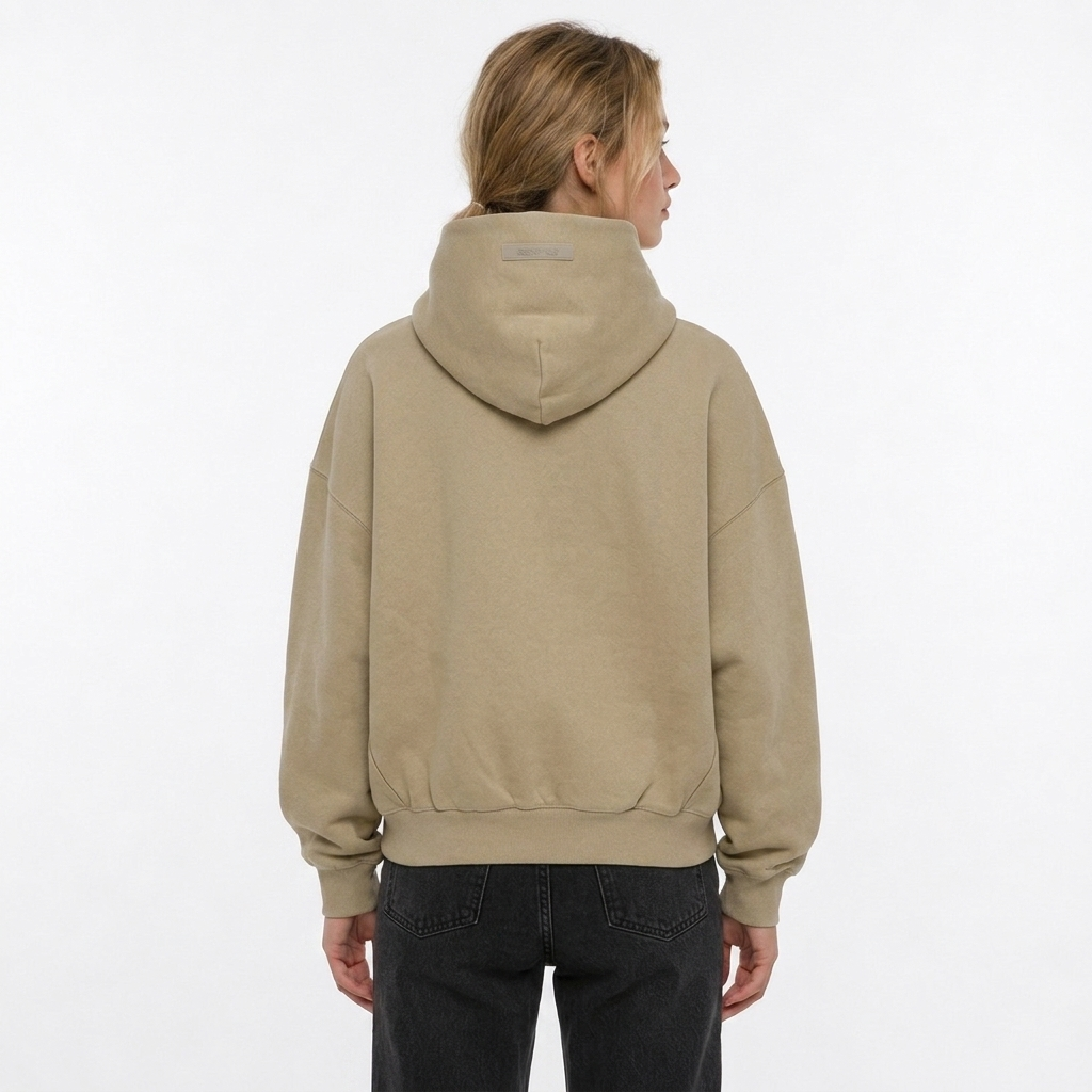 Fear of God Essentials Hoodie Dusty Beige (Dubai Exclusive)