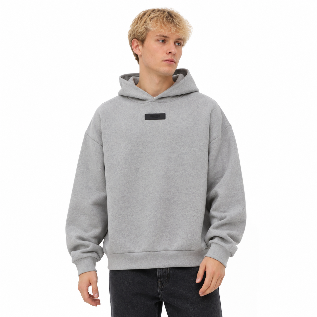 Fear of God Essentials Pullover Hoodie Dark Heather Oatmeal