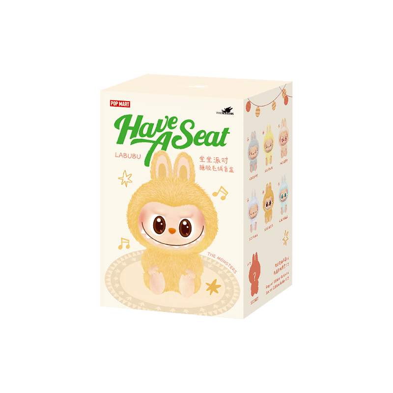 Pop Mart Labubu The Monsters Have a Seat Vinyl Plush Blind Box