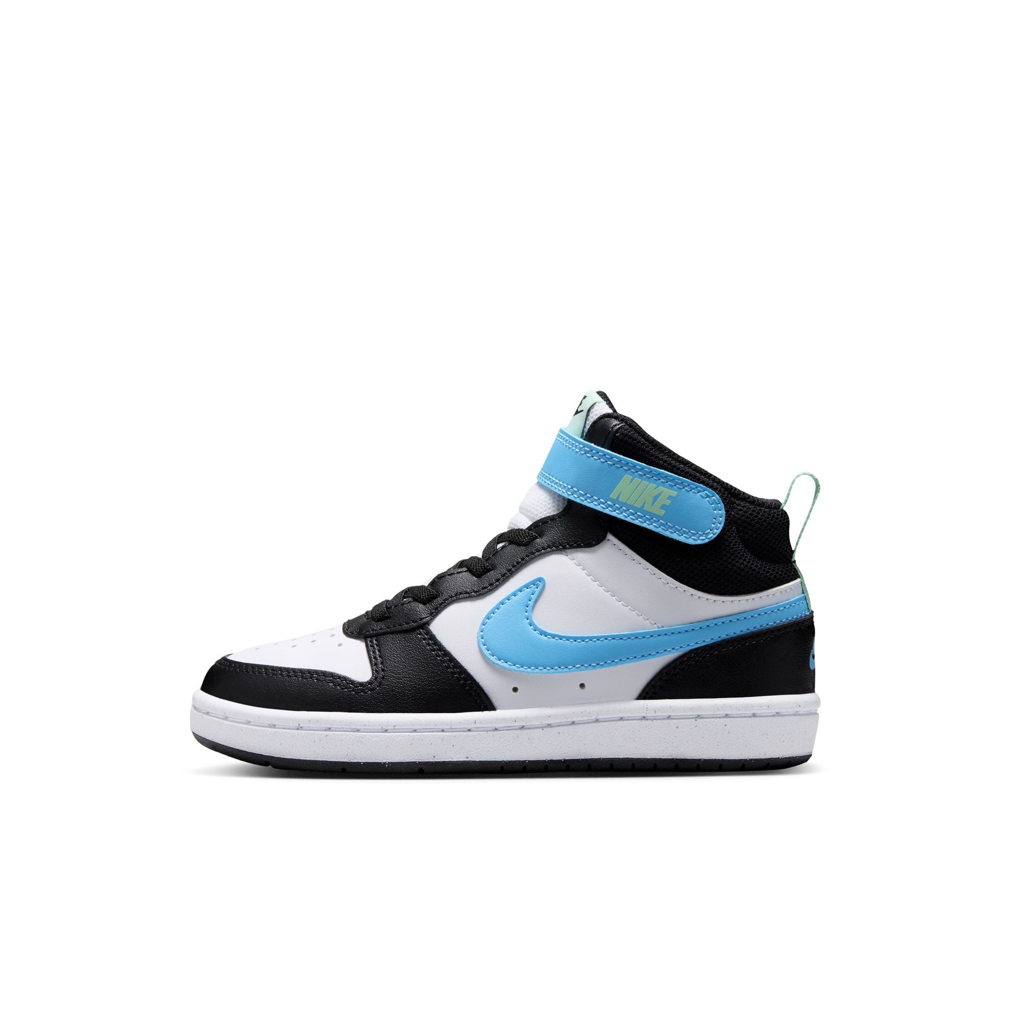 Nike Court Borough Mid 2 White/Football Blue/Black/Arctic Green