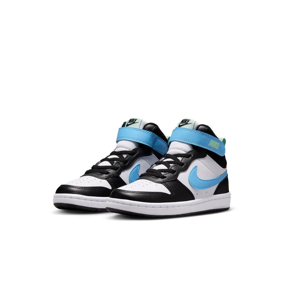 Nike Court Borough Mid 2 White/Football Blue/Black/Arctic Green