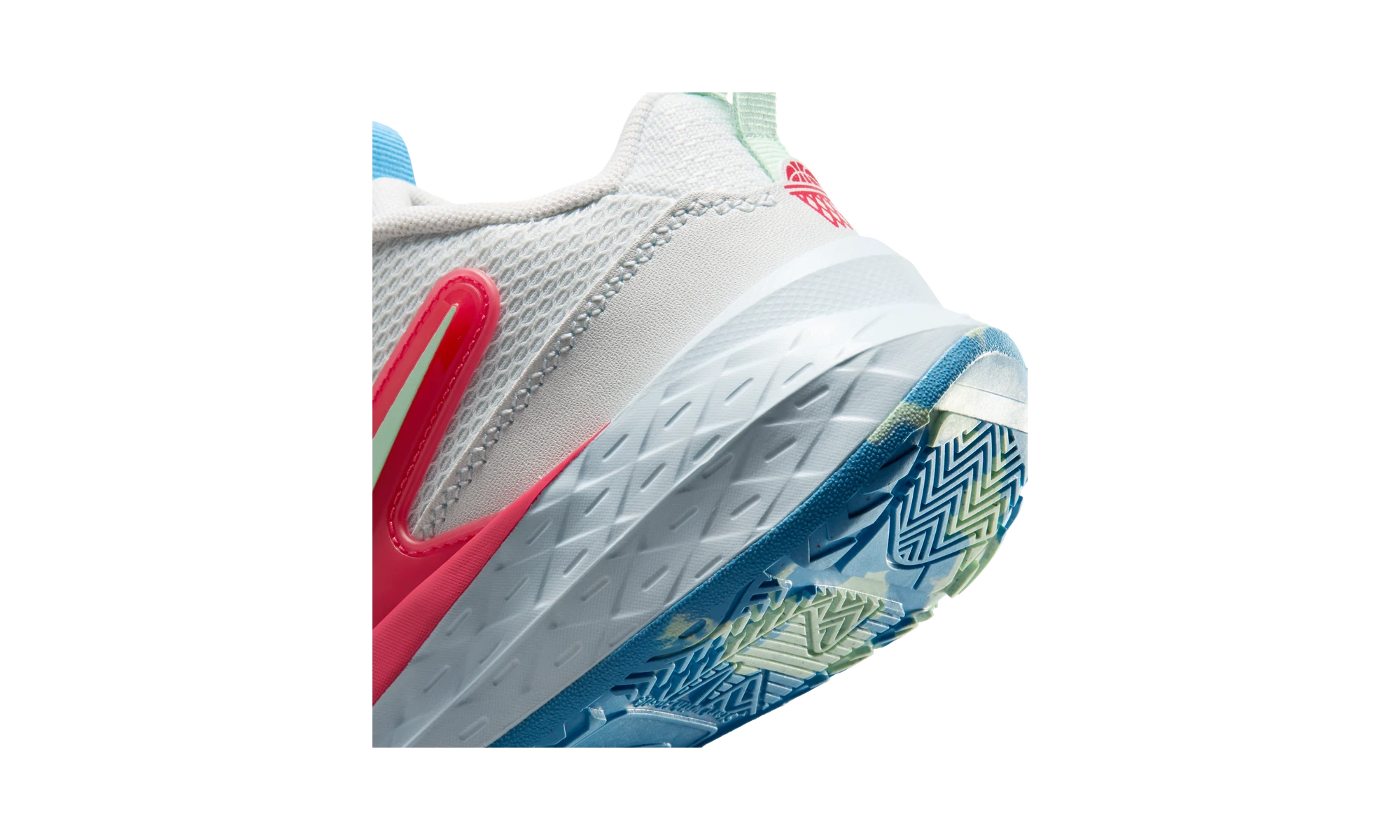 Nike Team Hustle D 12 Off-White/Aurora Blue/Tropical Pink/Arctic Green