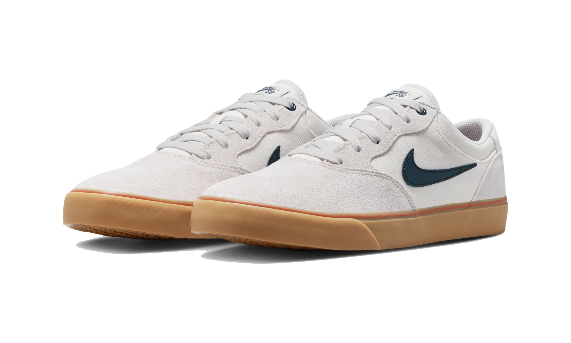 Nike SB Chron 2 Skate Shoe Vast Grey/Dark Russet/Gum Light Brown/Armoury Navy