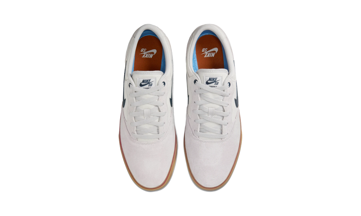 Nike SB Chron 2 Skate Shoe Vast Grey/Dark Russet/Gum Light Brown/Armoury Navy