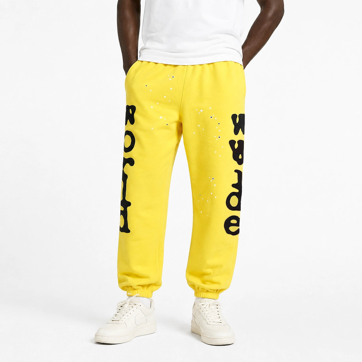 Sp5der Beluga Sweatpants Red/Black