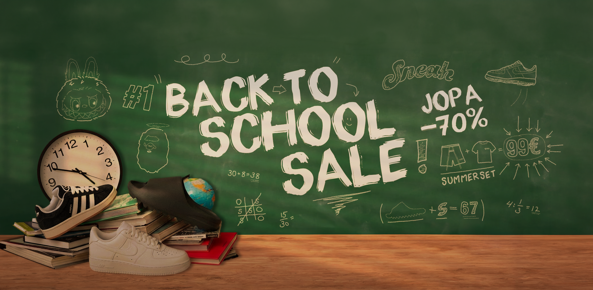 Sneak Back To School Alennsumyynti