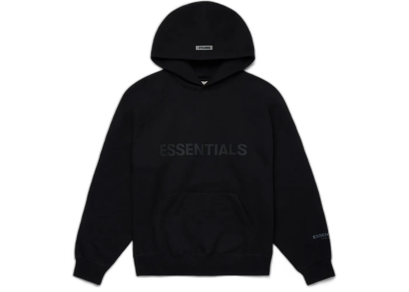 Fear of God Essentials 3D Silicon Applique Pullover Hoodie Dark Slate, Dark Slate/Stretch Limo/Black (fear-of-god-essentials-3d-silicon-applique-pullover-hoodie-dark-slate)