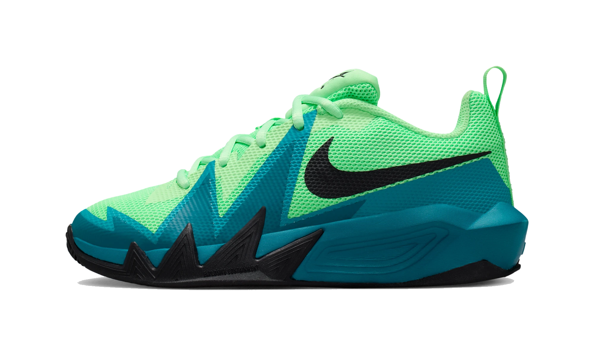 Nike S.T. Dynamite Basketball Shoes Illusion Green/Bright Spruce/Energy/Black