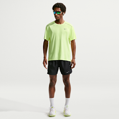 Nike Miler Men's Dri-FIT 2-in-1 12.5cm (approx.) Running Shorts Black/Black