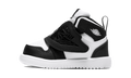 Sky Air Jordan 1 Baby and Toddler Shoe Black/White/Black