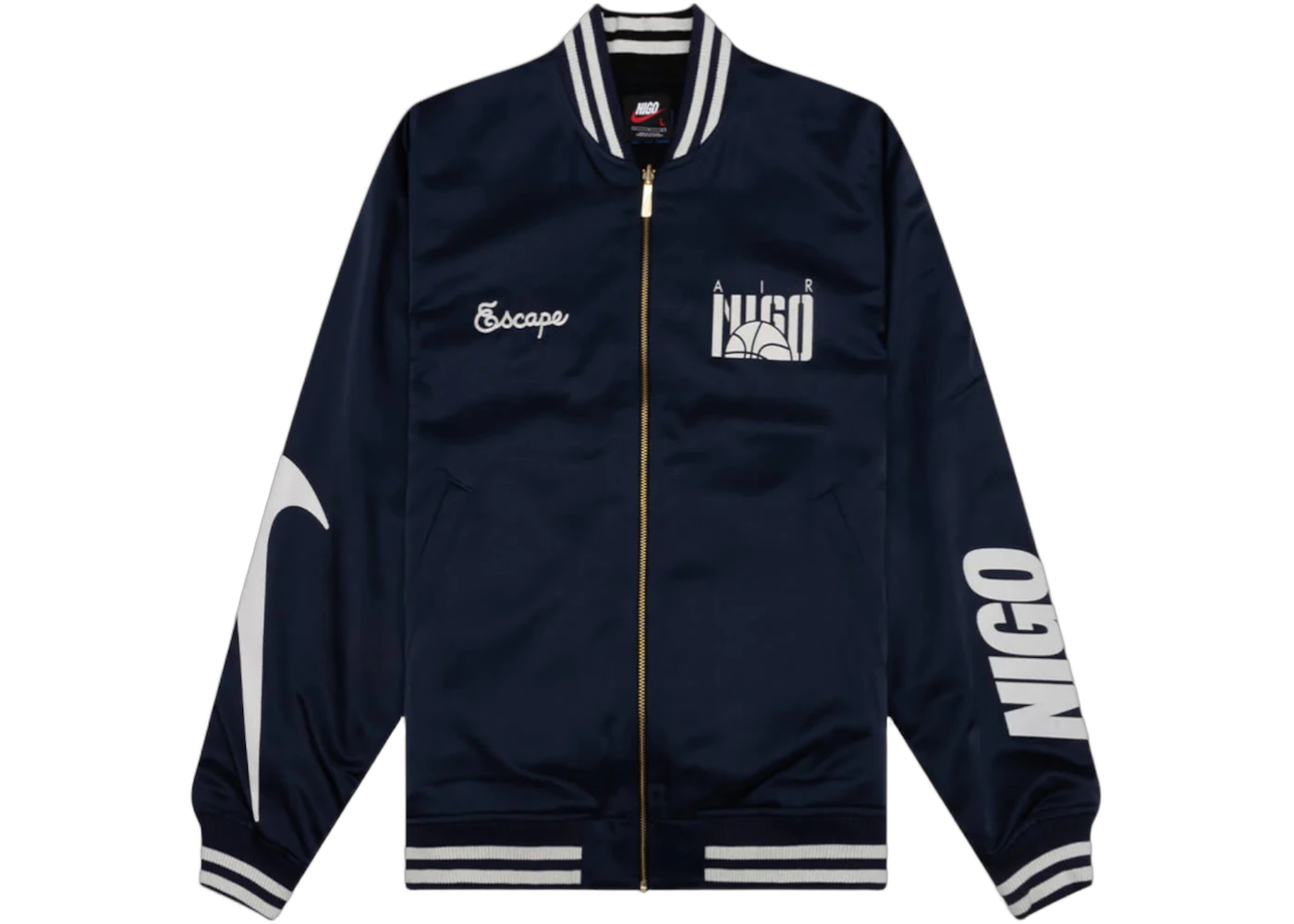 Nike x Nigo Souvenir Jacket Midnight Navy/Black