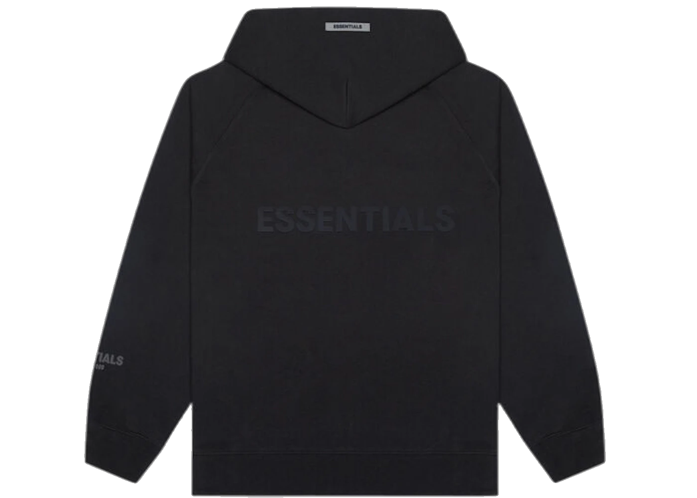 Fear of God Essentials 3D Silicon Applique Full Zip Up Hoodie Dark Slate/Stretch Limo/Black, Dark Slate/Stretch Limo/Black (fear-of-god-essentials-basic-full-zip-up-hoodie-dark-slate)