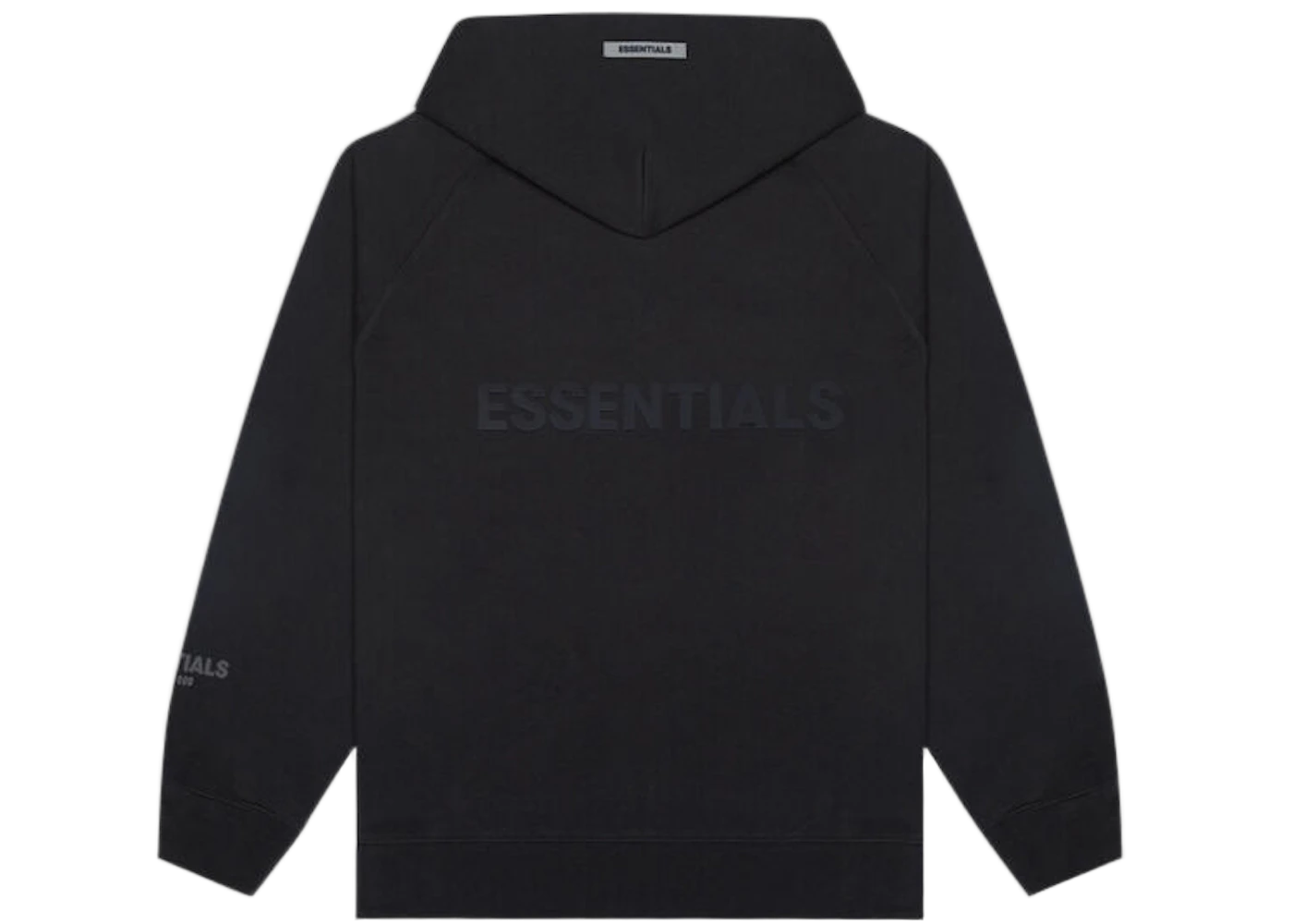 Fear of God Essentials 3D Silicon Applique Full Zip Up Hoodie Dark Slate/Stretch Limo/Black, Dark Slate/Stretch Limo/Black (fear-of-god-essentials-basic-full-zip-up-hoodie-dark-slate)