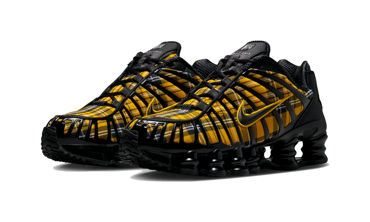 Nike Shox TL Black/White/Yellow Ochre/Black