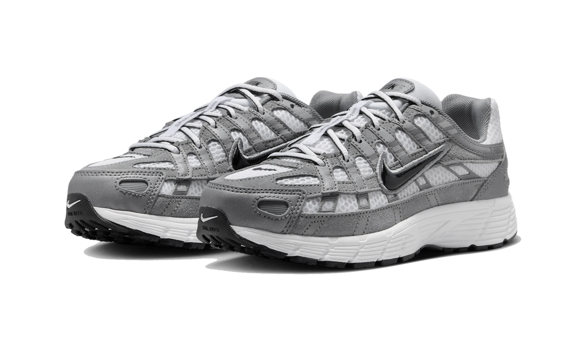 Nike P-6000 White/Metallic Cool Grey/Cool Grey/Black