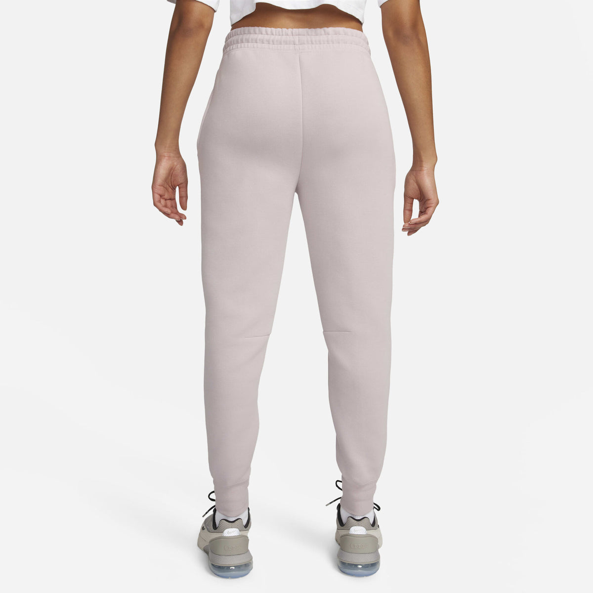 Nike Sportswear Tech Fleece Mid-Rise Joggers Platinum Violet/Black