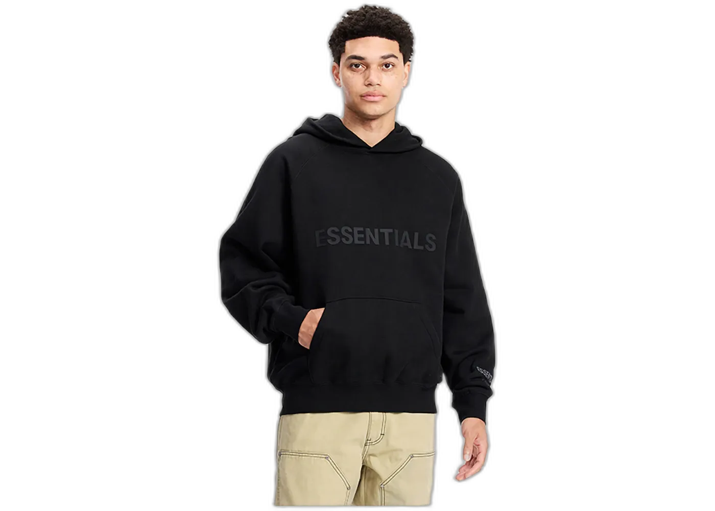 Fear of God Essentials 3D Silicon Applique Pullover Hoodie Dark Slate, Dark Slate/Stretch Limo/Black (fear-of-god-essentials-3d-silicon-applique-pullover-hoodie-dark-slate)