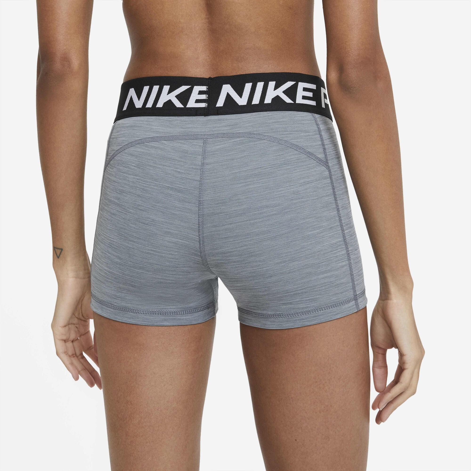 Nike Pro 8cm (approx.) Shorts Smoke Grey/Heather/Black/Black - Sneak