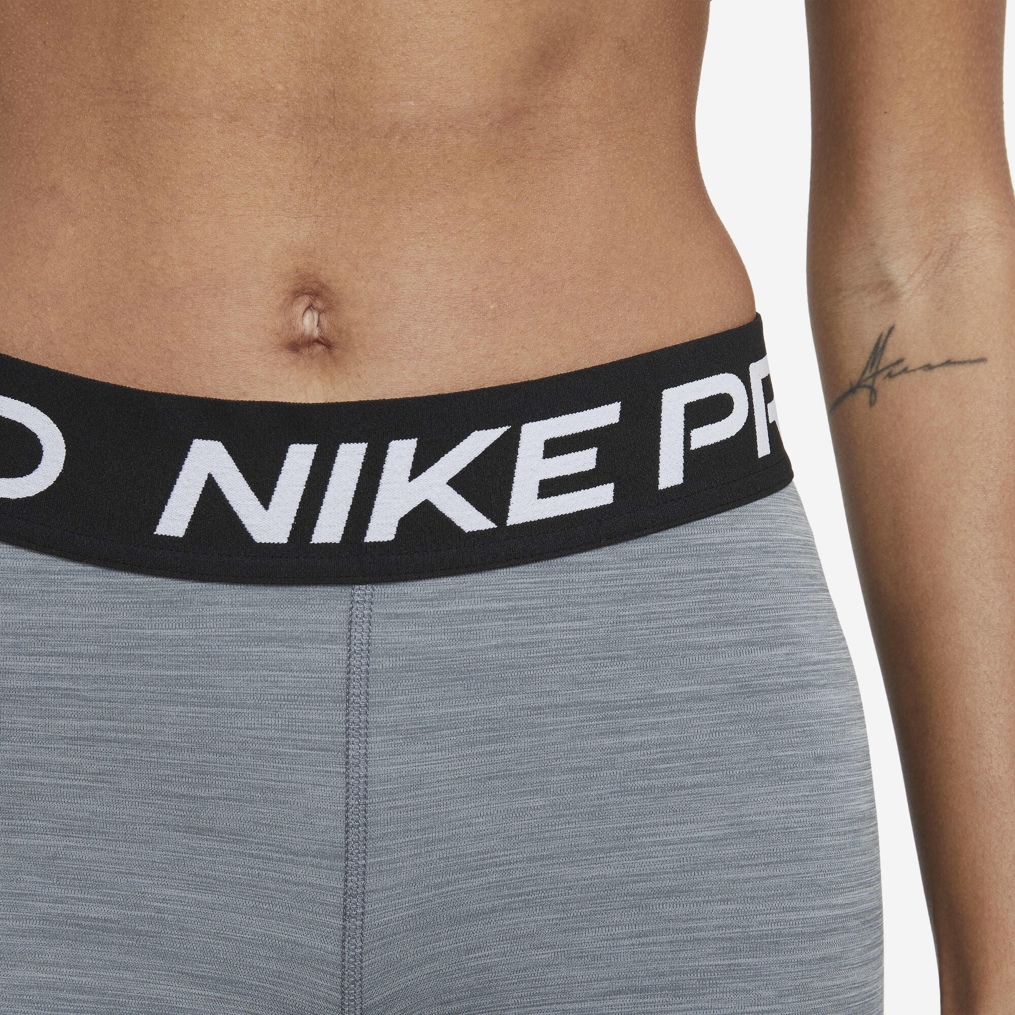 Nike Pro 8cm (approx.) Shorts Smoke Grey/Heather/Black/Black - Sneak