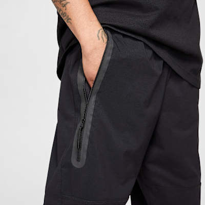 Nike Tech Woven Oversized Pants Black - Sneak