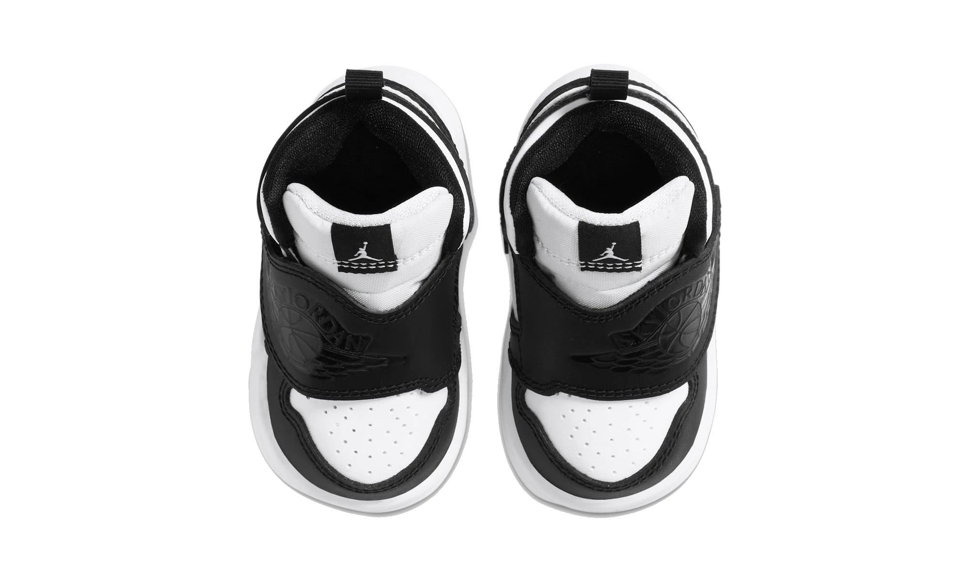 Sky Air Jordan 1 Baby and Toddler Shoe Black/White/Black