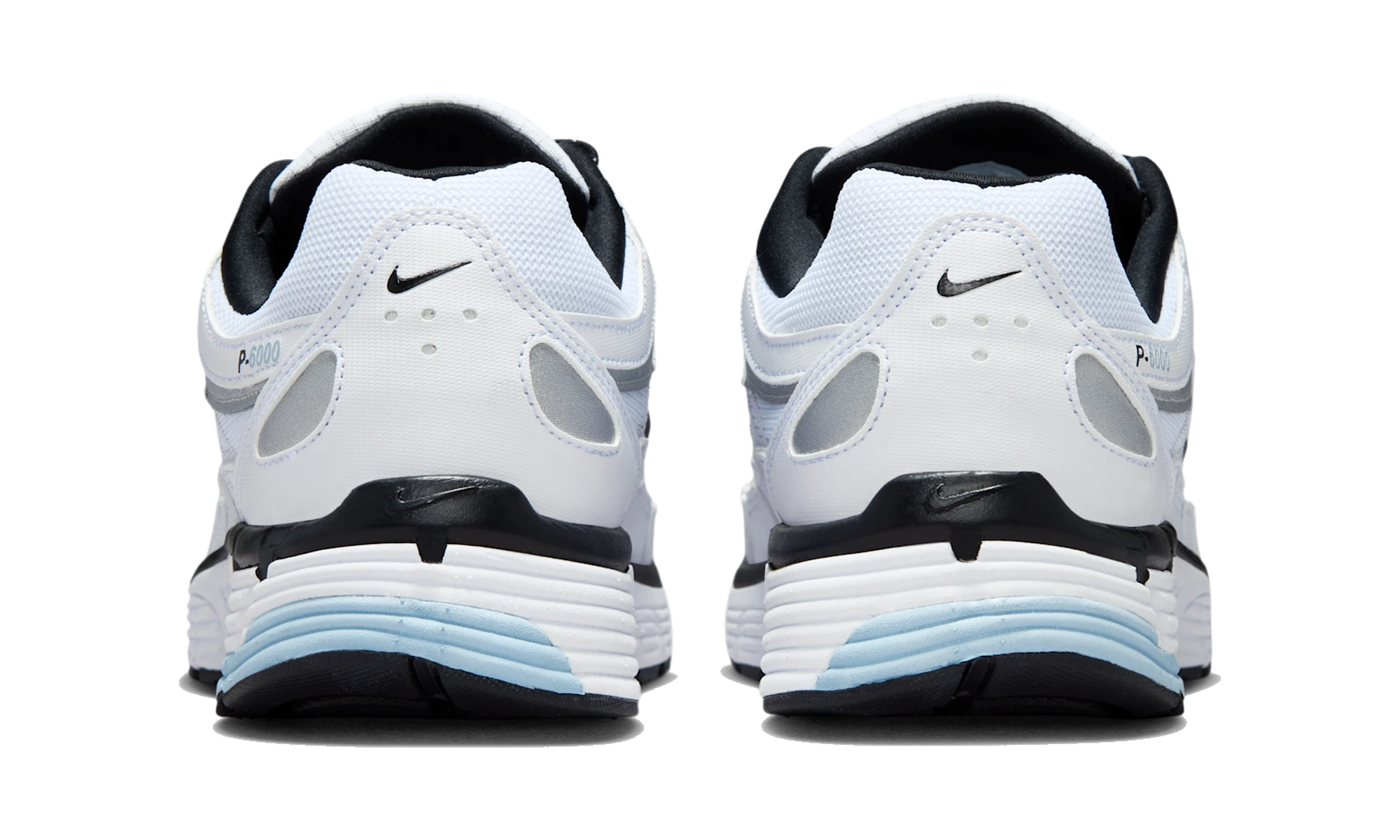 Nike P-6000 White/Light Armoury Blue/Metallic Silver/Black