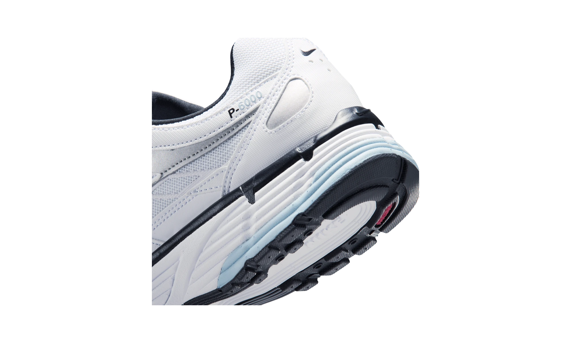 Nike P-6000 White/Light Armoury Blue/Metallic Silver/Black