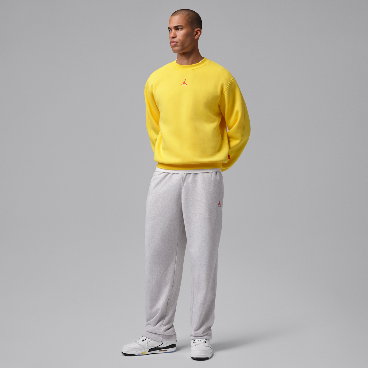 Air Jordan Sixty Plus Low White/Tour Yellow/Black