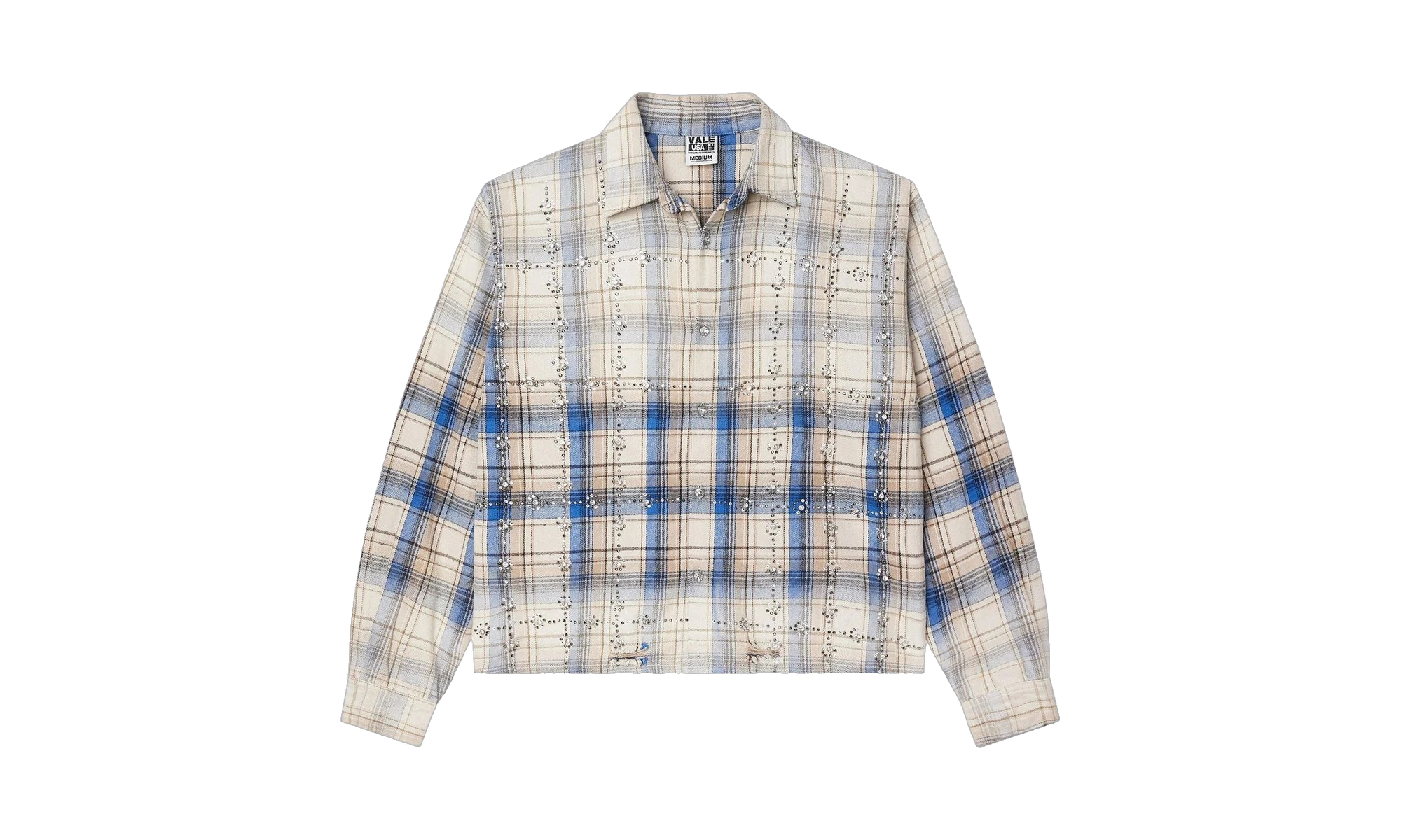 Vale Forever Skyfall Flannel Cream/Blue