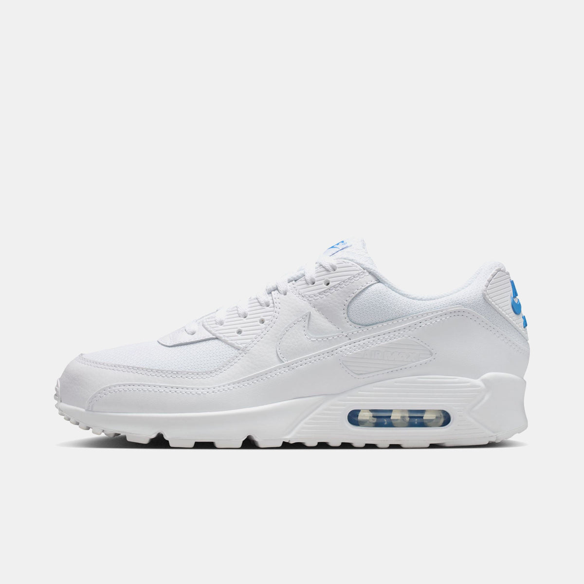 Nike Air Max 90 White/White/Blue Crystal