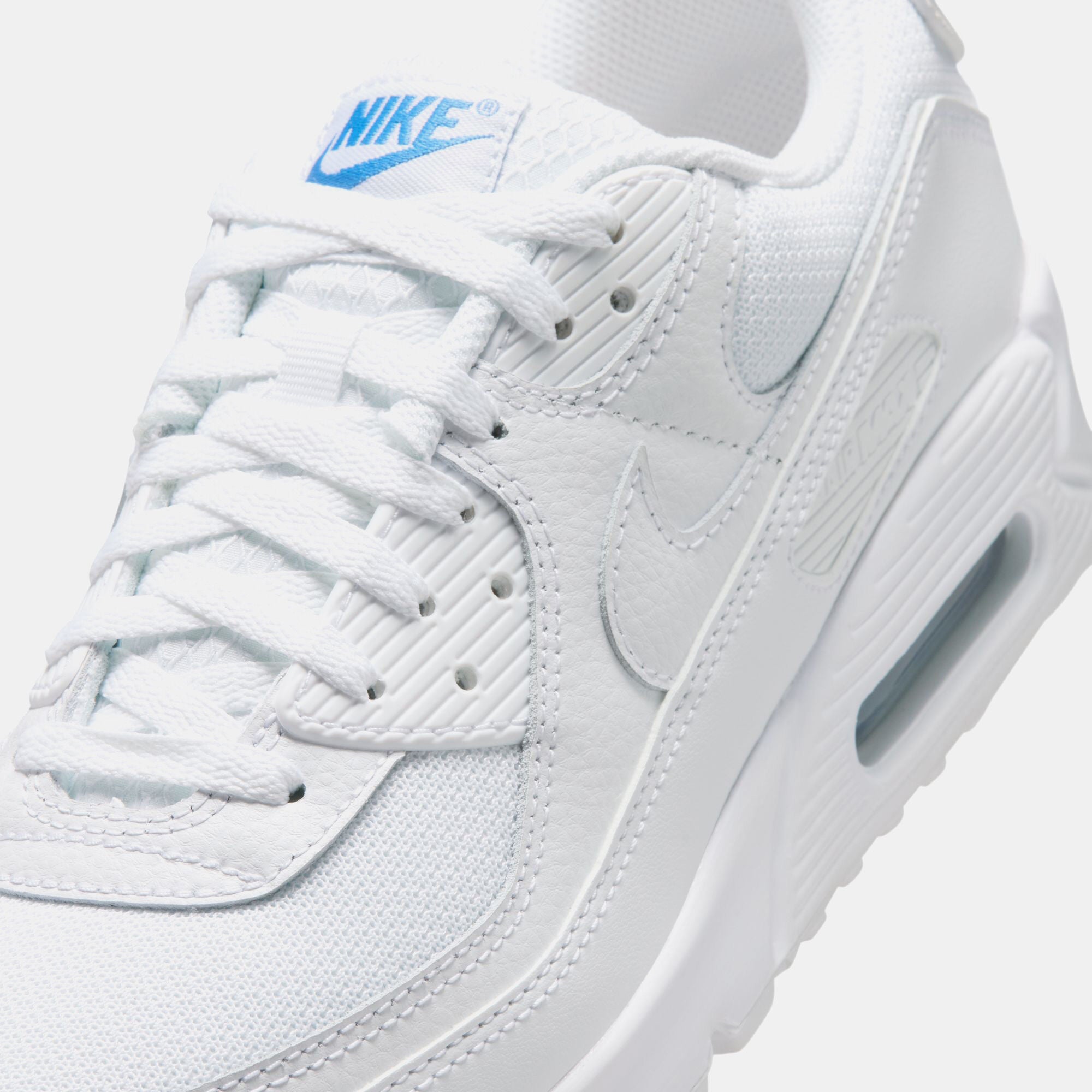 Nike Air Max 90 White/White/Blue Crystal
